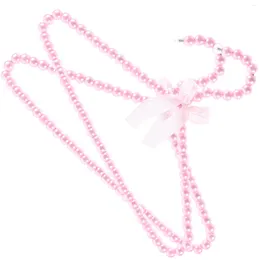 Hangers 2pcs Pearl Beaded Clothes Beads Shop Clothing Display Small