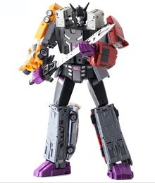 Transformation toys Robots MHZ Transformation 5 IN 1 MH-MINI-07 TIGERWING Motormaster Menasor Breakdown Wildrider G1 Small Scale Action Figure Robot Toys 230720