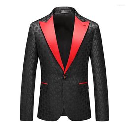 Men's Suits Luxury Suit Jacket Wedding Business Dress Coat Men Fashion Slim Fit Blazers Costume Homme Big Size 5XL 6XL