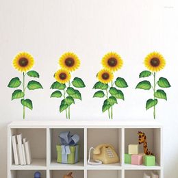 Wall Stickers Bee Festival Bedroom Decoration Carved Self QW