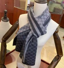 High-end women's scarves warm collar neckerchief shawl high quality printed cashmere scarfs size 180*35cm