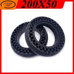 Motorcycle Wheels & Tyres Electric Scooter 200x50 Solid Tyre 8-inch Non Pneumatic Explosion-proof Tubeless Motor Hub Accessories2290