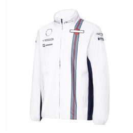 All Saints Day 2021F1 new racing suit Williams fans off-road jacket Formula One Hamilton autumn and winter plus size racing jack222Q