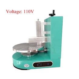 Automatic Birthday Cake Cream Coating Filling Machine 4-12Inch Cakes Cream Butter Spreading Daubing Icing Maker