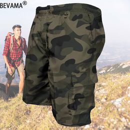 Men's Shorts Summer Mens Cargo Shorts Camouflage Camo Tactical Short Pant Military Hiking Shorts Multi-pocket Casual Knee Length Work Shorts 230720