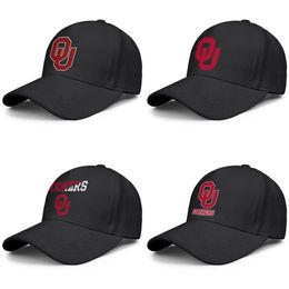 Oklahoma Sooners football logo mens and womens adjustable trucker cap designer fashion baseball Personalised classic baseballhats 289S