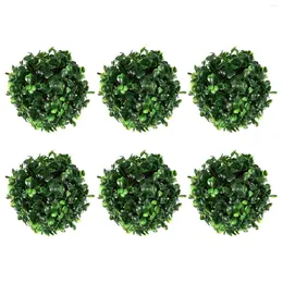 Decorative Flowers Outdoor Plants Gum Flower Hanging Decor Party Supplies Ball Decoration Balls Garden Wedding Decorations Grass