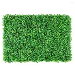 Decorative Flowers Wall Decorations Artificial Boxwood Panels Topiary Hedge Privacy Screen Sun Protected For Outdoor