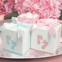 Baby Shower Ribbon Favour Gift Candy Boxes Wedding Favors and Gifts for Wedding304k