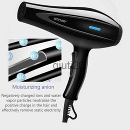 Electric Hair Dryer Professional High-power Wind-powered Electric Hair Dryer Hair Styling Tool For Barber Shops Dry Hair Quickly Hair Dryer Extender x0721