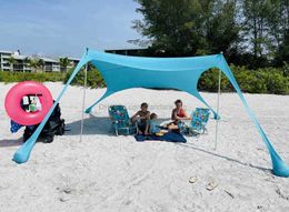 Luxury Large Space shelter Quick Set Up Portable Folding Sun Shelters Beach Tent for Family Camping Traveling Picnic outdoor hiking fishing canopy shelter