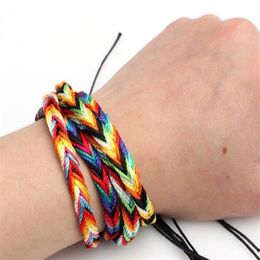 woven friendship bracelets rope bracelet257F