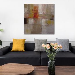 Abstract Landscape Canvas Art Trajectory Oil Painting Handmade Impressionistic Artwork