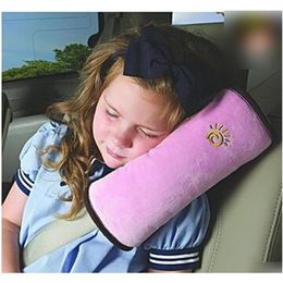 Whole- Soft Side Sleeper Pillow Safety Protect Neck Shoulder Pad Seat Belt Cushion For Kids Children Adult Pillow Ic878062 Pfv303i