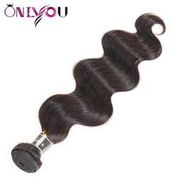 Brazilian Virgin Hair Extensions 1pc 8-26 inch Body Wave Human Hair weaves Bundles Peruvian Raw Indian Malaysian Remy Hair for bla2130