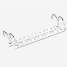 4PCS Magic Hangers Closet Space Saving Hangers Wardrobe Clothing Hanger Organizer Heavy Chrome Hangers Updated Hook260a