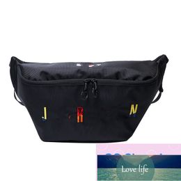 Embroidered Waist Bag Casual Biking Mountain Climbing Backpack New Male and Female Trendy Brand Fashion Large Capacity Chest Bags