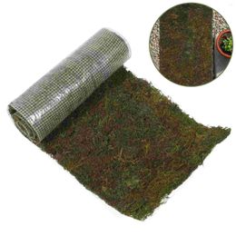 Decorative Flowers Artificial Moss Lawn Grass Micro Landscape Decoration Realistic Turf Fake Pad Scene