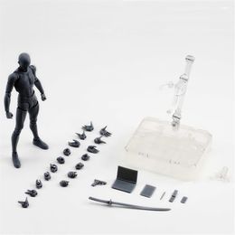 Anime type He She Ferrite Movable Drawing Figures Model Toys Body Chan PVC Action Figure Doll Collectible Y200106214P