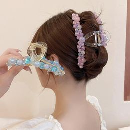 Hair Clips KAITIN Colourful Round Bead Korean Fashion Sweet Style For Women Luxury Designer Jewellery Gifts