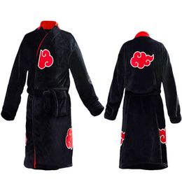 Hapyto Uzumaki Hapyto Uchiha Itachi Robe Adult Men Bathrobe Pajamas Cosplay Costumes Cloak291j