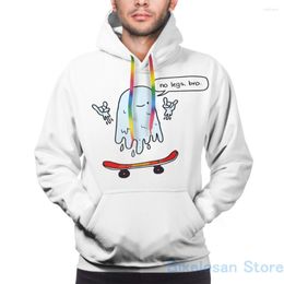 Men's Hoodies Mens Sweatshirt For Women Funny Ghost Guy 4 Print Casual Hoodie Streatwear