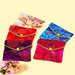 Storage Bags 12 Piece Jewellery Rolls Bag Silk Gift Small #CW