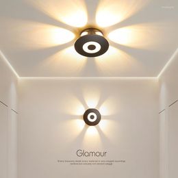 Wall Lamp Modern Creative Led Bedroom Bedside Staircase Corridor Living Room Ceiling Light 2023 Luxury