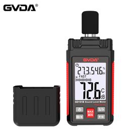 Noise Meters GVDA Digital Sound Level Meter Audio Level Meter Sonometro Sound Meter Decibelimetro 30-130dB Decibel Meter Portable Noise Meter 230721