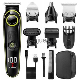 Clippers Trimmers AllInOne Professional Hair Trimmer for Men Facial Body Shaver Electric Hair Clipper Beard Trimmer Hair Cutter hine Grooming x0728