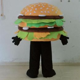 2020 High quality Hamburger mascot costumes for adult to wear for 2349