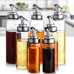 Cooking Seasoning Bottle Dispenser Sauce Bottle Glass Storage Bottles For Spice Glass Oil Spray Vinegar Creative Kitchen Tools231p