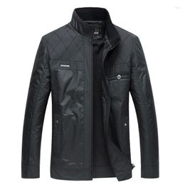 Men's Jackets Pre-sale Men Jacket Male Casual Slim Fit Mandarin Collar Solid M-4XL Brand 2023 Fashion Overcoat Clothing