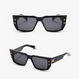 Chunky sheet sunglasses for men and women Luxury Quality PSS-128 Glasses Hand-polished style Designer sunglasses Outdoor UV protection classic box