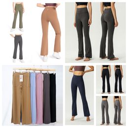 Latest Fashion Hot-selling Yoga Pants for Women High Waist Dress Pants Flare Capri Leggings Bootleg Workout Pant for Casual Work