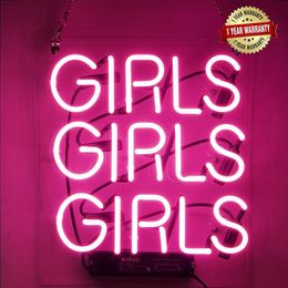 Neon Signs Girl Girls Neon Wall Decor Light Sign Led for Bedroom Words Cool Art Neon Sign Cute 12 x10 6 233W