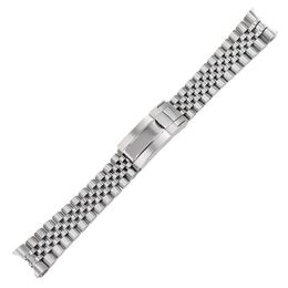 20mm 316L solid stainless steel Replacement Wrist Watch Band watchband Strap Bracelet Jubilee with Oyster Clasp For Master II258G