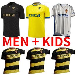 2023 2024 Cadiz Real Zaragoza Soccer Jerseys 23 24 GAMEZ ZAPATER FRAN HOME POMBO SHINJI KAGAWA Football Shirts GUTI JAVI ROS L. SUAREZ Men Kids Kit Camisetas De