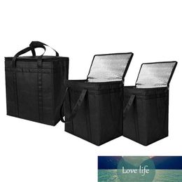 3Pack Insulated Reusable Grocery Bag Delivery Bag with Dual Zipper222A