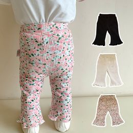 Trousers Baby Trousers Summer Slim Pants born Boy Stretch Trousers Toddler Boys Girl Clothes Solid Colour Infant Clothing for Kids 230720