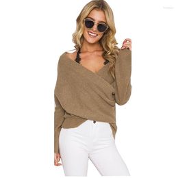 Women's Sweaters Fashion Sweater Mujer Sexy Ladies 2023 Autumn Winter Women Pullover Knitted Full Sleeves For