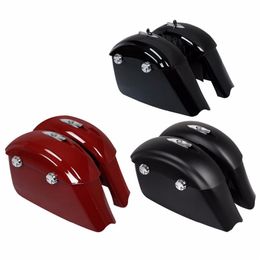 Saddle Bags Electronic Latch Lid Fit For Chieftain Dark Horse Roadmaster Springfield Three Colour Available239c