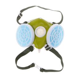 Double Cartridges Respirator Mask Industrial Gas Anti-Dust Spray Paint267v