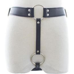 Women Faux Leather Adjustable Strap Harness Underwear Underpants Butt Plug Belt Adult Exotic Lingerie Sexy Panties Nightwear346j