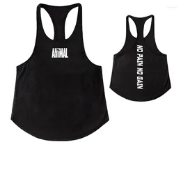 Men's Tank Tops Summer Brand Gyms Clothing Men Bodybuilding ANIMAL Top Sleeveless Vest Sweatshirt Fitness Workout Sportswear Male