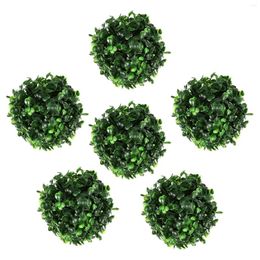 Decorative Flowers Decorations Wedding Topiary Ball Artificial Grass Balls Garden Hanging Party Supplies Planta