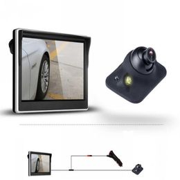 5 Inch Screen Car Rear View Camera System Led Night Vision Parking Driving Assistant Prevention Of Collision207D