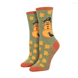 Men's Socks Halloween Costume Party Unisex Novelty Crew Skeletons Bats Spiderweb Funny Colorful For Women Men