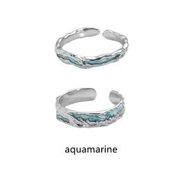 Irregular Textured Cluster Nugget Rings Iced Baguette Deposited Diamond Cutting Couple Band Rings Jewellery For Men Women Lady Couple lovers