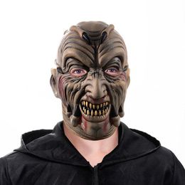 Party Masks Scary Halloween Face Cover Ogre Vivid Comfortable Breathable Movie Headgear For Haunted House Theme 230721